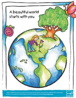 Children's earth day brochure thumbnail